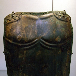 Bronze breastplate. 375-325 BC