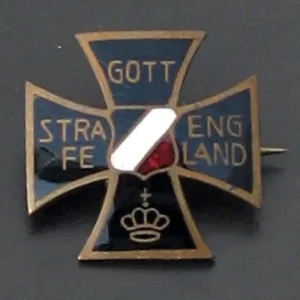 Brooch in the shape of a German Iron Cross