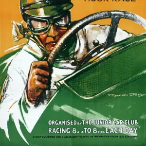 Brooklands Race Poster