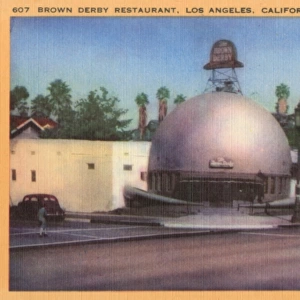 Brown Derby Restaurant, Los Angeles, California, USA