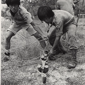 Three Brunei scouts