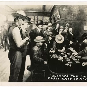 Bucking the Tiger, early days of gambling in Nevada, USA