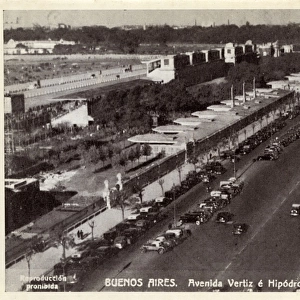 Buenos Aires, Argentina - Hipodromo and Avenida Vertiz