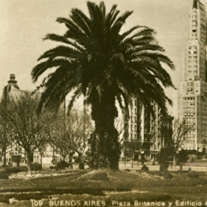 Buenos Aires - British Plaza and Kavanagh Building