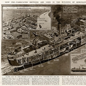 Building merchant ships by G. H. Davis