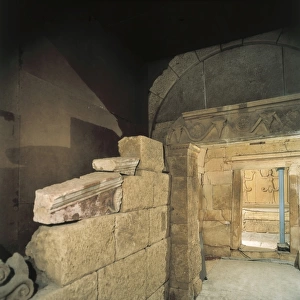 BULGARIA. RUSE. Sveshtari. Thracian Tomb of Sveshtari