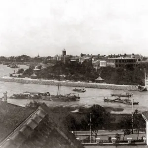 The Bund, Shanghai, China circa 1880s