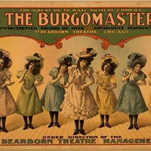 The burgomaster the great up to date musical comedy : unprec