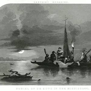 Burial of De Soto on the Mississippi