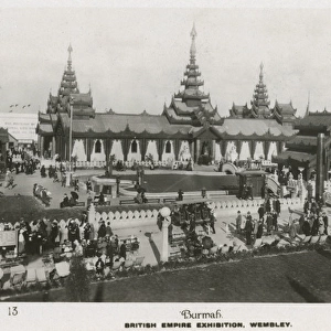 Burma Exhibit at the British Empire Exhibition, Wembley