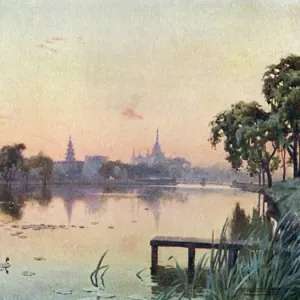 Burma / Mandalay Moat 1905