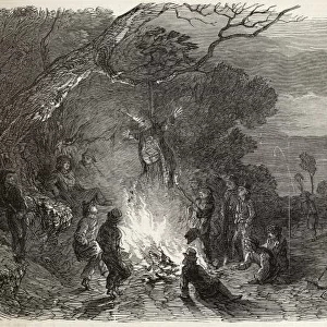 Burning the Guy / 1848