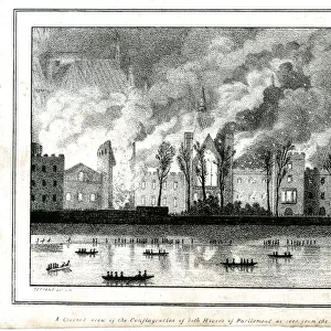 Burning of the Houses of Parliament, 16 October 1824