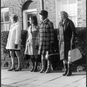 Bus Stop Queue 1960S