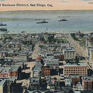Business District, San Diego, California, USA