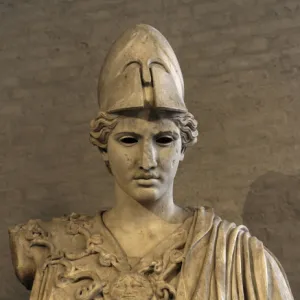 Bust of Athena. Roman sculpture after original of about 420