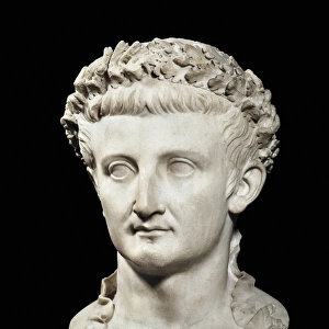 Bust of the Emperor Tiberius. 1st c. Roman art