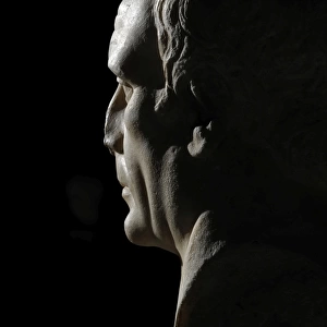 Bust identified as C. Julius Caesar or Cornelius Sulla. Perh