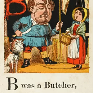Butcher & Customer 1867
