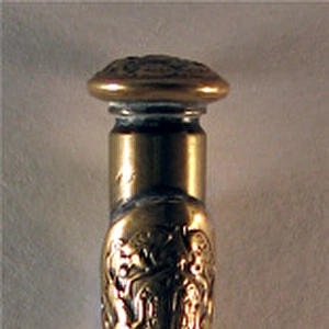 Button hook made from a WWI bullet case