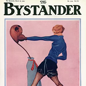 Bystander cover 1929 - In Training - Boxing woman