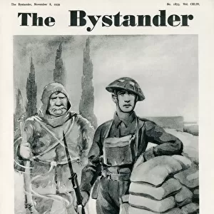 Bystander cover - Bruce Bairnsfather, Armistice Day