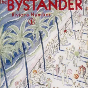 The Bystander Riviera Number front cover, 1934