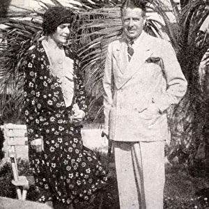 Bystanders on the Riviera - E. G. Oakley Beuttler & wife