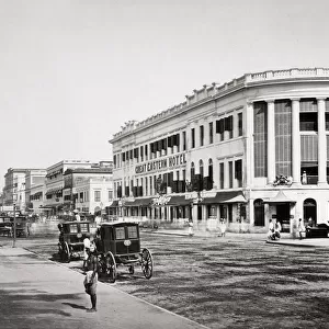 c. 1860s India - Great Eastern Hotel Calcutta Kolkata