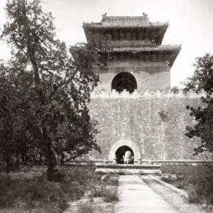 c. 1880s China Ming tombs tomb of Yongle 2nd Ming emperor