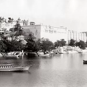 c. 1880s India - City Palace, Udaipur