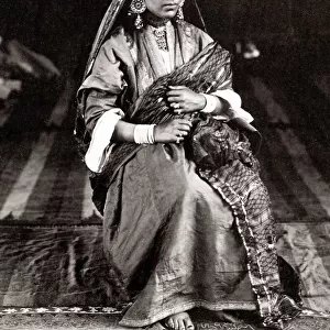 c. 1880s India - Indian woman