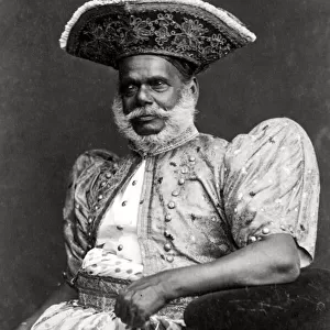 c. 1880s Sri Lanka Ceylon - chief from Kandy