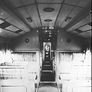 Cabin of a Sikorsky S42 of Pan American Airways