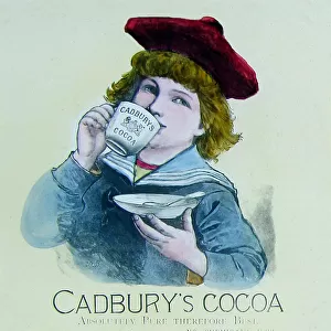 Cadbury's Cocoa advertisement Victorian period