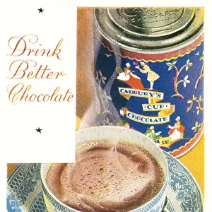 Cadburys Cup Chocolate Advertisement