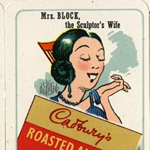Cadburys Happy Families - Mrs Block