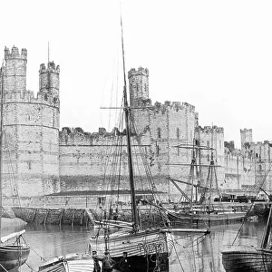 Caernarfon Castle, Wales, Victorian period