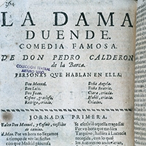 CALDERON DE LA BARCA, Pedro (1600-1681)