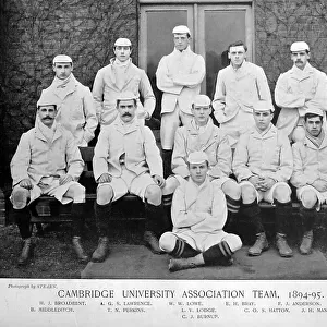 Cambridge University Football Team, 1895