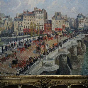 Camille Pissarro (1830-1903). The Pont-Neuf (1902). Museum o