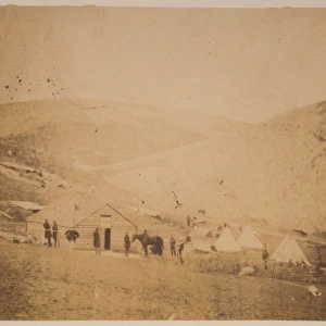 Camp of the 4th Dragoon Guards near Karyni