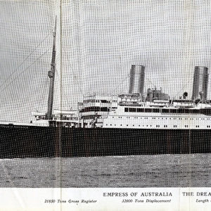 Canadian Pacific cruise liner, Empress of Australia