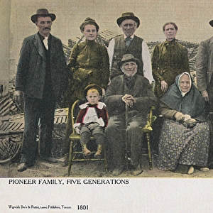 Canadian Pioneers - Five Generations