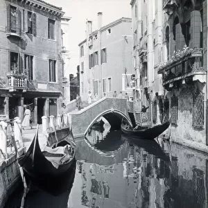 Canal scene, Venice, Italy