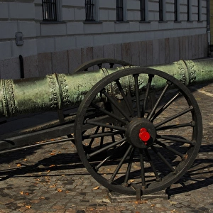 Cannon. Budapest. Hungary