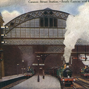 Cannon Street Station - South Eastern and Chatham Railway