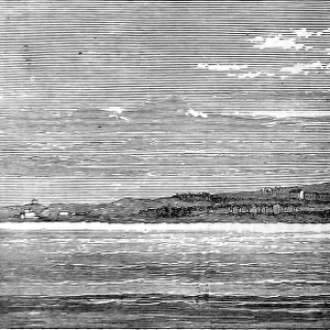 Cape Coast Castle and forts in 1873
