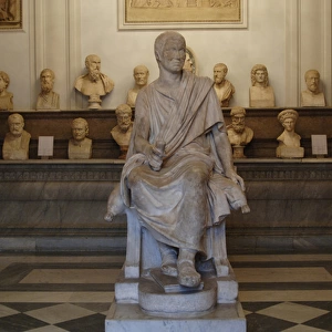 Capitoline Museums. Hall of the Philosophers. Rome. Italy
