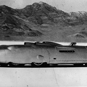 Capt George Eystons Thunderbolt world landspeed record car